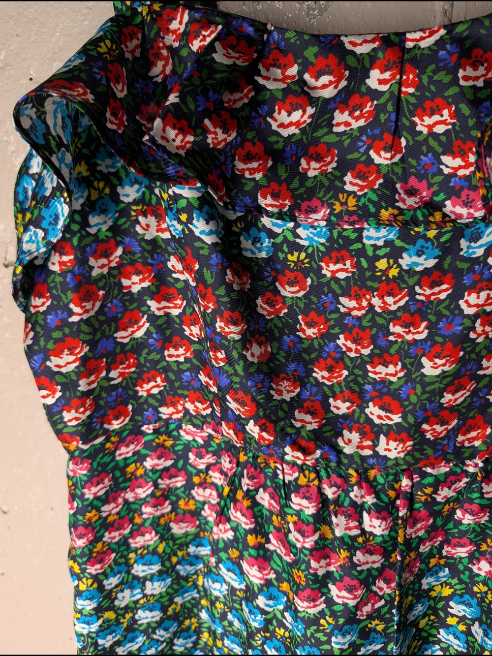J.Crew Silk Floral Tie Strap Mini Dress Romantic Coquette - Picture 3 of 8